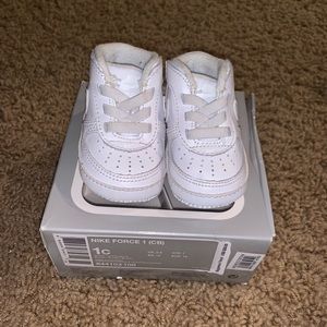 Nike Air Force 1’s - Crib Shoes “High Top”